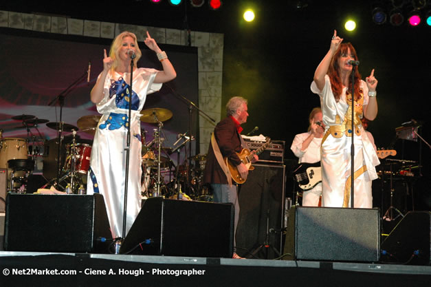 ABBA - The Tribute - Air Jamaica Jazz & Blues Festival 2007 - The Art of Music -  Thursday, January 25th - 10th Anniversary - Air Jamaica Jazz & Blues Festival 2007 - The Art of Music - Tuesday, January 23 - Saturday, January 27, 2007, The Aqueduct on Rose Hall, Montego Bay, Jamaica - Negril Travel Guide, Negril Jamaica WI - http://www.negriltravelguide.com - info@negriltravelguide.com...!