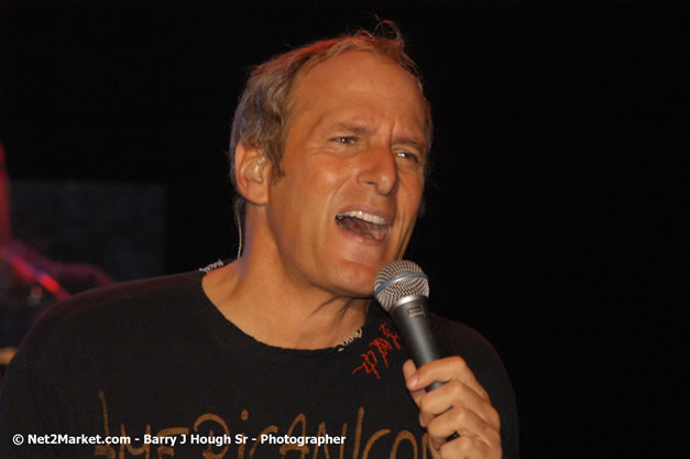 Michael Bolton - Air Jamaica Jazz & Blues Festival 2007 - The Art of Music -  Thursday, January 25th - 10th Anniversary - Air Jamaica Jazz & Blues Festival 2007 - The Art of Music - Tuesday, January 23 - Saturday, January 27, 2007, The Aqueduct on Rose Hall, Montego Bay, Jamaica - Negril Travel Guide, Negril Jamaica WI - http://www.negriltravelguide.com - info@negriltravelguide.com...!