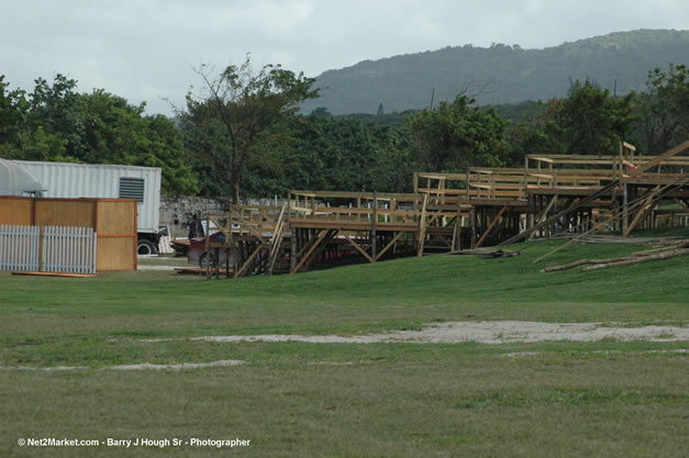 The Aqueduct Venue Under Construction - Thursday, January 18th - 10th Anniversary - Air Jamaica Jazz & Blues Festival 2007 - The Art of Music - Tuesday, January 23 - Saturday, January 27, 2007, The Aqueduct on Rose Hall, Montego Bay, Jamaica - Negril Travel Guide, Negril Jamaica WI - http://www.negriltravelguide.com - info@negriltravelguide.com...!