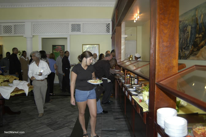 CHA / Caribbean MarketPlace Press Lunch & Briefing at Seagrapes Restaurant, Half Moon - Caribbean MarketPlace 2005 by the Caribbean Hotel Association - Negril Travel Guide, Negril Jamaica WI - http://www.negriltravelguide.com - info@negriltravelguide.com...!