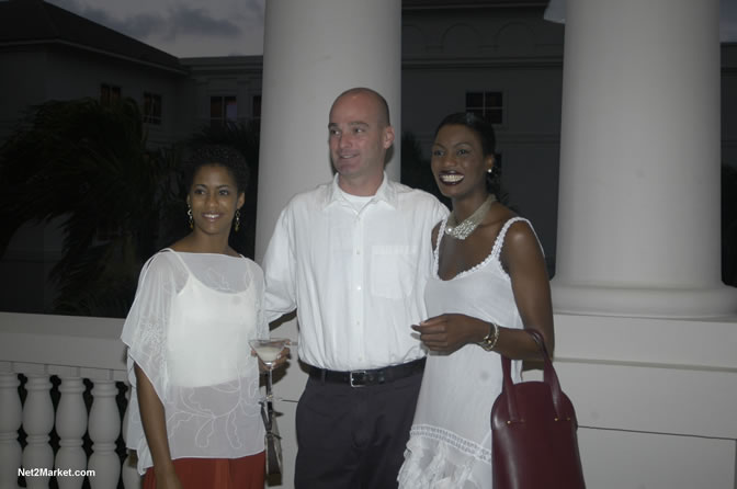 The Ritz Carlton Caribbean Cocktail Reception, Montego Bay - Caribbean MarketPlace 2005 by the Caribbean Hotel Association - Negril Travel Guide, Negril Jamaica WI - http://www.negriltravelguide.com - info@negriltravelguide.com...!