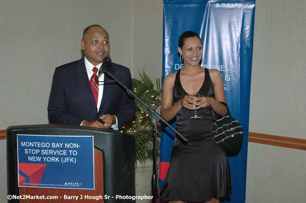 Holiday Inn SunSpree Resort & Delta Air Lines Cocktail Reception in Commemoration of Delta Air Lines Inaugural Flight From New York's JFK Airport to Sangster International Airport, Montego Bay, Jamaica - June 9, 2007 - Sangster International Airport - Montego Bay, St James, Jamaica W.I. - MBJ Limited - Transforming Sangster International Airport into a world class facility - Photographs by Net2Market.com - Negril Travel Guide, Negril Jamaica WI - http://www.negriltravelguide.com - info@negriltravelguide.com...!