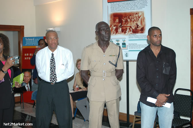 Jamaica Tourist Board 50 Years - 1955 - 2005 "...sharing the Jamaican experience" - 50th Anniversary Exhibition Launch Photos - Montego Bay Civic Center, Sam Sharpe Square, Montego Bay - Thursday, December 15, 2005  - Negril Travel Guide, Negril Jamaica WI - http://www.negriltravelguide.com - info@negriltravelguide.com...!