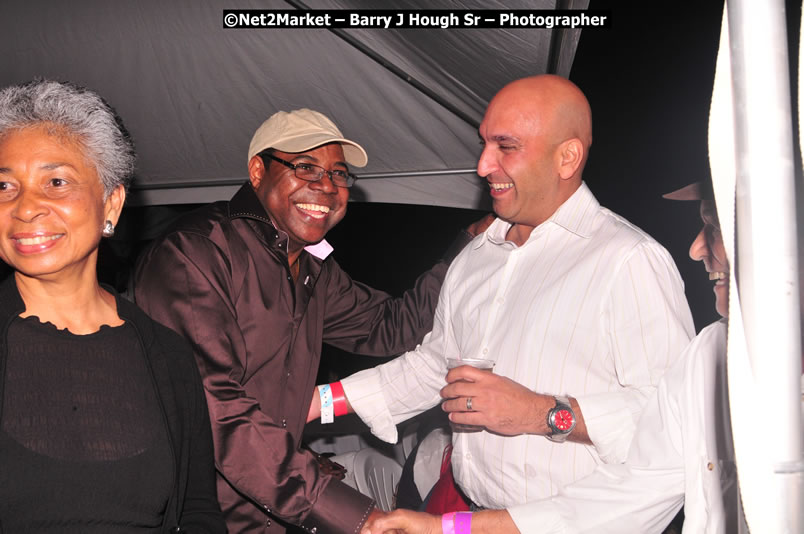 Minister of Tourism, Edmund Bartlett @ Jamaica Jazz and Blues Festival 2009 - Presented by Air Jamaica - Friday, January 23, 2009 - Venue at the Aqueduct on Rose Hall Resort &amp; Country Club, Montego Bay, Jamaica - Thursday, January 22 - Saturday, January 24, 2009 - Photographs by Net2Market.com - Barry J. Hough Sr, Photographer/Photojournalist - Negril Travel Guide, Negril Jamaica WI - http://www.negriltravelguide.com - info@negriltravelguide.com...!