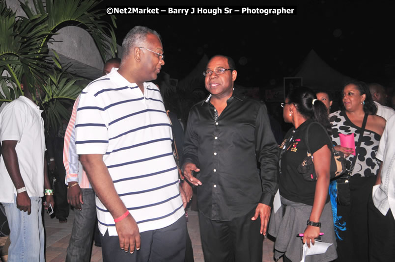 Minister of Tourism, Edmund Bartlett @ Jamaica Jazz and Blues Festival 2009 - Presented by Air Jamaica - Saturday, January 24, 2009 - Venue at the Aqueduct on Rose Hall Resort &amp; Country Club, Montego Bay, Jamaica - Thursday, January 22 - Saturday, January 24, 2009 - Photographs by Net2Market.com - Barry J. Hough Sr, Photographer/Photojournalist - Negril Travel Guide, Negril Jamaica WI - http://www.negriltravelguide.com - info@negriltravelguide.com...!