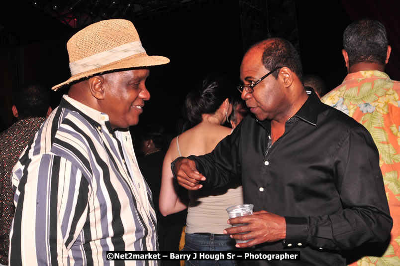 Minister of Tourism, Edmund Bartlett @ Jamaica Jazz and Blues Festival 2009 - Presented by Air Jamaica - Saturday, January 24, 2009 - Venue at the Aqueduct on Rose Hall Resort &amp; Country Club, Montego Bay, Jamaica - Thursday, January 22 - Saturday, January 24, 2009 - Photographs by Net2Market.com - Barry J. Hough Sr, Photographer/Photojournalist - Negril Travel Guide, Negril Jamaica WI - http://www.negriltravelguide.com - info@negriltravelguide.com...!