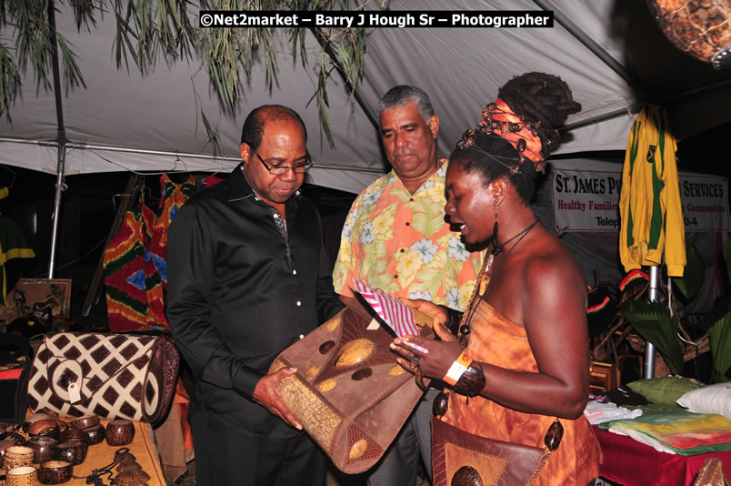 Minister of Tourism, Edmund Bartlett @ Jamaica Jazz and Blues Festival 2009 - Presented by Air Jamaica - Saturday, January 24, 2009 - Venue at the Aqueduct on Rose Hall Resort &amp; Country Club, Montego Bay, Jamaica - Thursday, January 22 - Saturday, January 24, 2009 - Photographs by Net2Market.com - Barry J. Hough Sr, Photographer/Photojournalist - Negril Travel Guide, Negril Jamaica WI - http://www.negriltravelguide.com - info@negriltravelguide.com...!