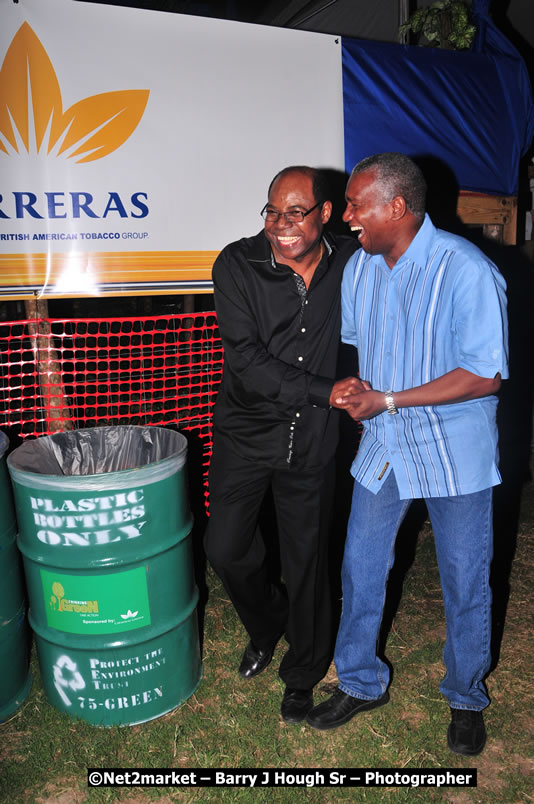 Minister of Tourism, Edmund Bartlett @ Jamaica Jazz and Blues Festival 2009 - Presented by Air Jamaica - Saturday, January 24, 2009 - Venue at the Aqueduct on Rose Hall Resort &amp; Country Club, Montego Bay, Jamaica - Thursday, January 22 - Saturday, January 24, 2009 - Photographs by Net2Market.com - Barry J. Hough Sr, Photographer/Photojournalist - Negril Travel Guide, Negril Jamaica WI - http://www.negriltravelguide.com - info@negriltravelguide.com...!