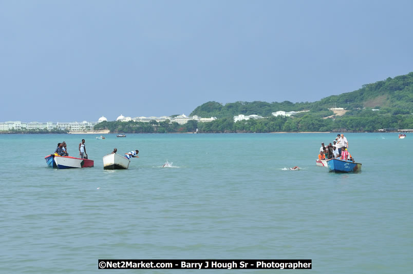 Lucea Cross the Harbour @ Lucea Car Park - All Day Event - Cross the Harbour Swim, Boat Rides, and Entertainment for the Family - Concert Featuring: Bushman, George Nooksl, Little Hero, Bushi One String, Dog Rice and many local Artists - Friday, August 1, 2008 - Lucea, Hanover Jamaica - Photographs by Net2Market.com - Barry J. Hough Sr. Photojournalist/Photograper - Photographs taken with a Nikon D300 - Negril Travel Guide, Negril Jamaica WI - http://www.negriltravelguide.com - info@negriltravelguide.com...!