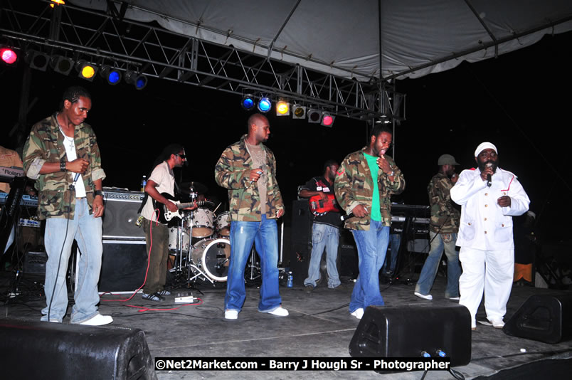 Lucea Cross the Harbour @ Lucea Car Park - All Day Event - Cross the Harbour Swim, Boat Rides, and Entertainment for the Family - Concert Featuring: Bushman, George Nooksl, Little Hero, Bushi One String, Dog Rice and many local Artists - Friday, August 1, 2008 - Lucea, Hanover Jamaica - Photographs by Net2Market.com - Barry J. Hough Sr. Photojournalist/Photograper - Photographs taken with a Nikon D300 - Negril Travel Guide, Negril Jamaica WI - http://www.negriltravelguide.com - info@negriltravelguide.com...!