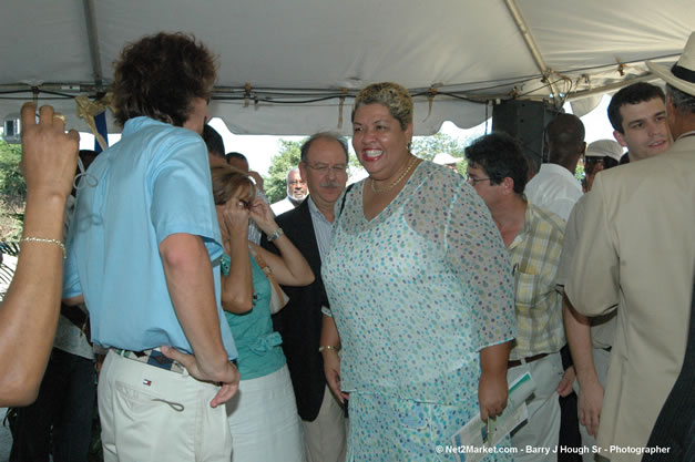 Palladium Hotels & Resorts - Groundbreaking of the 1600-Room Grand Palladium Lady Hamilton Resort & Spa and the Grand Palludium Jamaica Resort & Spa - Special Address: The Most Honorable Portia Simpson-Miller, O.N., M.P., Prime Minister of Jamaica - The Point, Lucea, Hanover, Saturday, November 11, 2006 @ 2:00 pm - Negril Travel Guide, Negril Jamaica WI - http://www.negriltravelguide.com - info@negriltravelguide.com...!