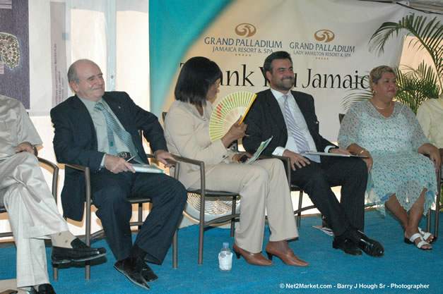 Palladium Hotels & Resorts - Groundbreaking of the 1600-Room Grand Palladium Lady Hamilton Resort & Spa and the Grand Palludium Jamaica Resort & Spa - Special Address: The Most Honorable Portia Simpson-Miller, O.N., M.P., Prime Minister of Jamaica - The Point, Lucea, Hanover, Saturday, November 11, 2006 @ 2:00 pm - Negril Travel Guide, Negril Jamaica WI - http://www.negriltravelguide.com - info@negriltravelguide.com...!