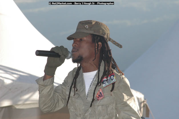 Jah Cure at Tru-Juice Rebel Salute 2008 - The 15th staging of Tru-Juice Rebel Salute, Saturday, January 12, 2008, Port Kaiser Sports Club, St. Elizabeth, Jamaica W.I. - Photographs by Net2Market.com - Barry J. Hough Sr, Photographer - Negril Travel Guide, Negril Jamaica WI - http://www.negriltravelguide.com - info@negriltravelguide.com...!