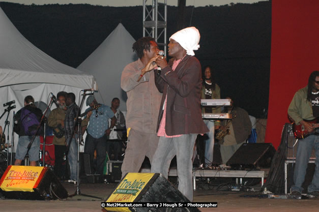 Richie Spice at Tru-Juice Rebel Salute 2008 - The 15th staging of Tru-Juice Rebel Salute, Saturday, January 12, 2008, Port Kaiser Sports Club, St. Elizabeth, Jamaica W.I. - Photographs by Net2Market.com - Barry J. Hough Sr, Photographer - Negril Travel Guide, Negril Jamaica WI - http://www.negriltravelguide.com - info@negriltravelguide.com...!