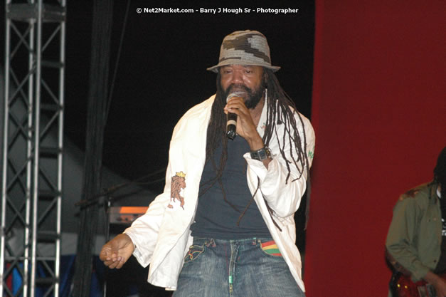 Tony Rebel at Tru-Juice Rebel Salute 2008 - The 15th staging of Tru-Juice Rebel Salute, Saturday, January 12, 2008, Port Kaiser Sports Club, St. Elizabeth, Jamaica W.I. - Photographs by Net2Market.com - Barry J. Hough Sr, Photographer - Negril Travel Guide, Negril Jamaica WI - http://www.negriltravelguide.com - info@negriltravelguide.com...!