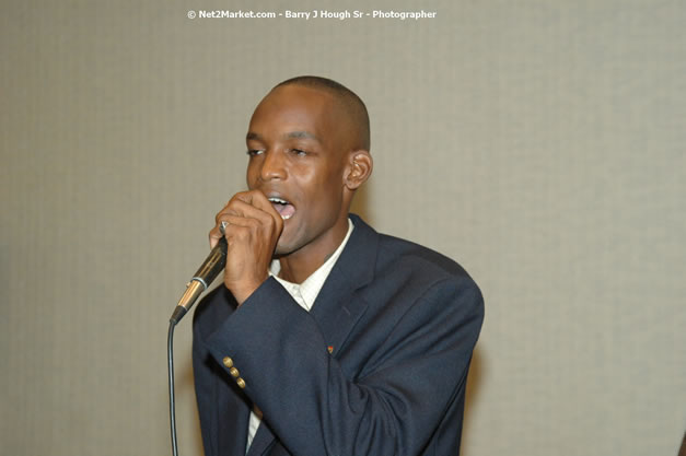 Red Cap Porters Awards - Minister of Tourism, Hon. Edmund Bartlett - Director of Tourism, Basil Smith - Friday, December 14, 2007 - Holiday Inn Sunspree, Montego Bay, Jamaica W.I. - Photographs by Net2Market.com - Barry J. Hough Sr, Photographer - Negril Travel Guide, Negril Jamaica WI - http://www.negriltravelguide.com - info@negriltravelguide.com...!