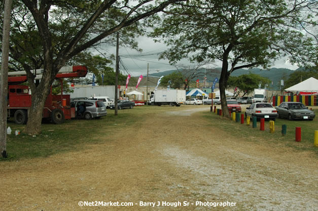 Venue Under Construction - Wednesday, July 18, 2007 - Red Stripe Reggae Sumfest at Catherine Hall, Montego Bay, St Jamaica, Jamaica W.I. - Negril Travel Guide.com, Negril Jamaica WI - http://www.negriltravelguide.com - info@negriltravelguide.com...!