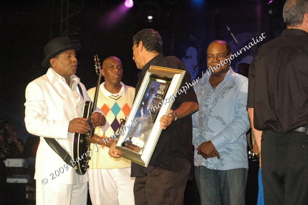  Michael Jackson - A Lifetime Achievement Award was presented to Michael Jackson and received by Tito Jackson @ Reggae Sumfest 2009 - International Night 2 - Reggae Sumfest 2009,Catherine Hall, Montego Bay, St. James, Jamaica W.I. - Saturday, July 25, 2009 - Reggae Sumfest 2009, July 19 - 25, 2009 - Photographs by Net2Market.com - Barry J. Hough Sr. Photojournalist/Photograper - Photographs taken with a Nikon D70, D100, or D300 - Negril Travel Guide, Negril Jamaica WI - http://www.negriltravelguide.com - info@negriltravelguide.com...!