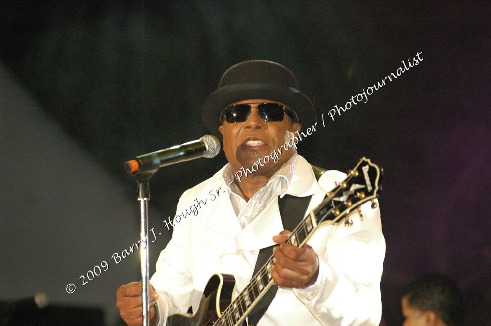 Tito Jackson @ Reggae Sumfest 2009 - International Night 2 - Tito Jackson, brother of the late King of Pop Michael Jackson performed live at Reggae Sumfest 2009. Reggae Sumfest 2009,Catherine Hall, Montego Bay, St. James, Jamaica W.I. - Saturday, July 25, 2009 - Reggae Sumfest 2009, July 19 - 25, 2009 - Photographs by Net2Market.com - Barry J. Hough Sr. Photojournalist/Photograper - Photographs taken with a Nikon D70, D100, or D300 - Negril Travel Guide, Negril Jamaica WI - http://www.negriltravelguide.com - info@negriltravelguide.com...!