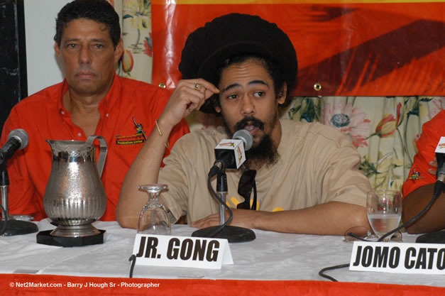 Press Conference Half Moon - Ignition - The Internation Fire Blazes - Friday, July 21, 2006 - Montego Bay, Jamaica - Negril Travel Guide, Negril Jamaica WI - http://www.negriltravelguide.com - info@negriltravelguide.com...!