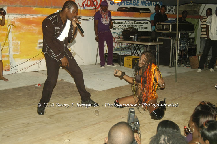 Busy Signal & Kip Rich- Also featuring: Mona Lisa and Crystal Axe @ Striptease Night Club, Scrub-A-Dub Car Wash, , Whitehall, Negril, Westmoreland, Jamaica W.I. - Photographs by Net2Market.com - Barry J. Hough Sr, Photographer/Photojournalist - The Negril Travel Guide - Negril's and Jamaica's Number One Concert Photography Web Site with over 40,000 Jamaican Concert photographs Published -  Negril Travel Guide, Negril Jamaica WI - http://www.negriltravelguide.com - info@negriltravelguide.com...!