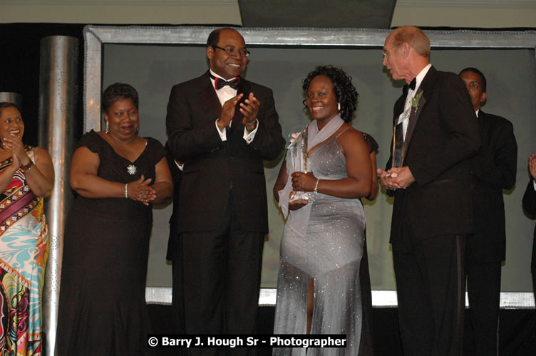 The Ministry of Tourism - Tourism Service Excellence Awards Ceremony held at the Ritz Carlton Rose Rall Golf and Spa Resort, Montego Bay on Friday, April 24, 2009 - Photographs by Net2Market.com - Barry J. Hough Sr. Photojournalist/Photograper - Photographs taken with a Nikon D300 - Negril Travel Guide, Negril Jamaica WI - http://www.negriltravelguide.com - info@negriltravelguide.com...!