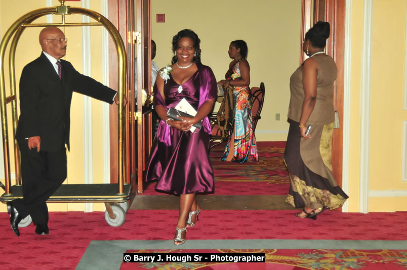 The Ministry of Tourism - Tourism Service Excellence Awards Ceremony held at the Ritz Carlton Rose Rall Golf and Spa Resort, Montego Bay on Friday, April 24, 2009 - Photographs by Net2Market.com - Barry J. Hough Sr. Photojournalist/Photograper - Photographs taken with a Nikon D300 - Negril Travel Guide, Negril Jamaica WI - http://www.negriltravelguide.com - info@negriltravelguide.com...!