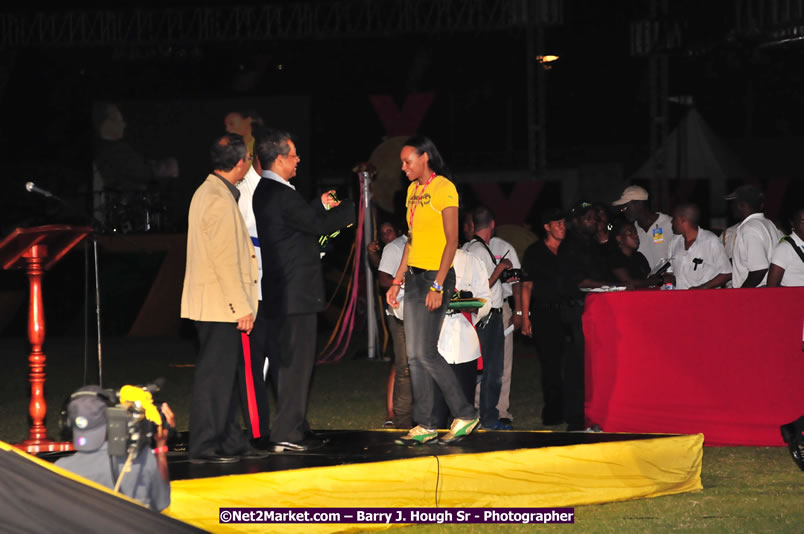 Jamaica's Athletes Celebration - Western Olympics Sports Gala & Trelawny Homecoming - Wednesday, October 8, 2008 - Photographs by Net2Market.com - Barry J. Hough Sr. Photojournalist/Photograper - Photographs taken with a Nikon D300 - Negril Travel Guide, Negril Jamaica WI - http://www.negriltravelguide.com - info@negriltravelguide.com...!