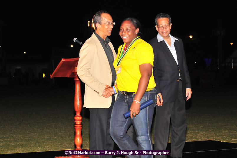 Jamaica's Athletes Celebration - Western Olympics Sports Gala & Trelawny Homecoming - Wednesday, October 8, 2008 - Photographs by Net2Market.com - Barry J. Hough Sr. Photojournalist/Photograper - Photographs taken with a Nikon D300 - Negril Travel Guide, Negril Jamaica WI - http://www.negriltravelguide.com - info@negriltravelguide.com...!