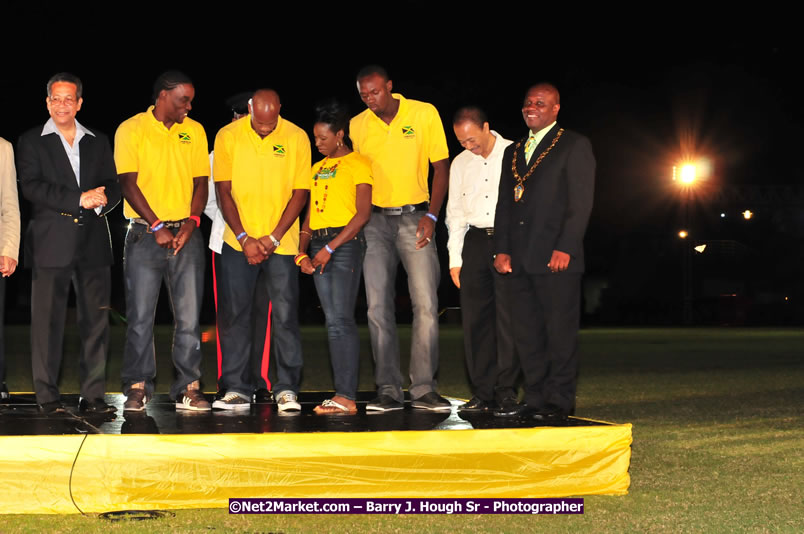 Jamaica's Athletes Celebration - Western Olympics Sports Gala & Trelawny Homecoming - Wednesday, October 8, 2008 - Photographs by Net2Market.com - Barry J. Hough Sr. Photojournalist/Photograper - Photographs taken with a Nikon D300 - Negril Travel Guide, Negril Jamaica WI - http://www.negriltravelguide.com - info@negriltravelguide.com...!